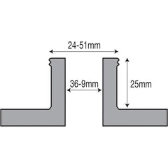 CK-3.75Z-PJ Pin Jaws for CK-3.75Z Series Woodturning Lathe Chuck, Compatible with the Harbor Freight Bauer 23222A-B chuck.