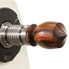 3 Pcs Set Draw Bar Collet Chuck 1/2", 3/8", 1/4", MT2 Taper, with Inner Thread 3/8 "x16TPI for Woodturning Wood Lathe.