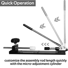 Pen Assembly Press with Adjustable Assembly Rod for Woodtruning Lathe Pen Make