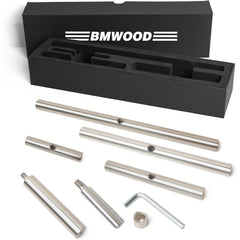 Straight Tool Rest Set 4" 6" 9" 12" Tool Rest, 5/8" and 1" Stem for Spindle Woodturning Woodlathe Tools.