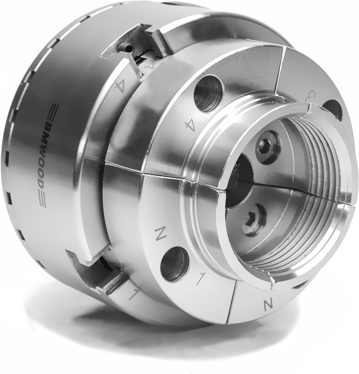 NCK-3.75Z-DJDT Dovetail Jaws with Outsdie Dovetail and Inside Thread for Woodtuning Lathe Chuck.