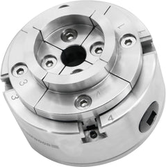 NCK-3.75ZN Woodturning 3-3/4" Self Centering Chuck with 1”x 8 TPI direct thread, locking set screws for reverse turning