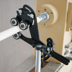 Woodturning Lathe Center Spindle Steady Rest MC-FS5, Wood Turning Three Wheels Stabilizer Auxiliary Clamping Tool.