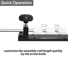 Pen Assembly Press with Adjustable Assembly Rod for Woodtruning Lathe Pen Make