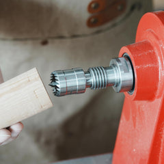 Crown Spur Drive Center, 1" Diameter, 2 MT, for Wood Lathe Wood Turning Tool.