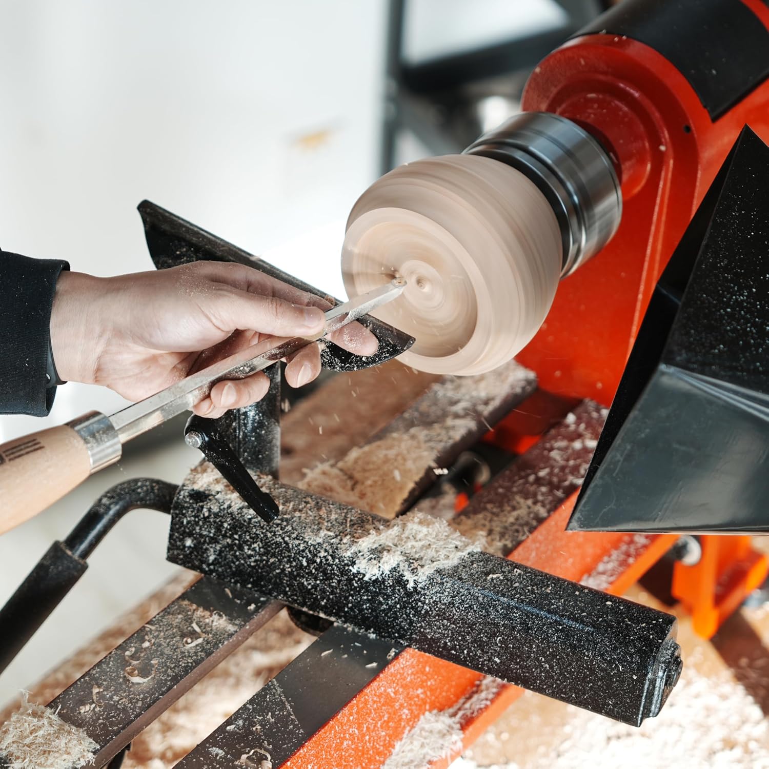 Carbide Tipped Straight Hollowing Tool For Woodturning.