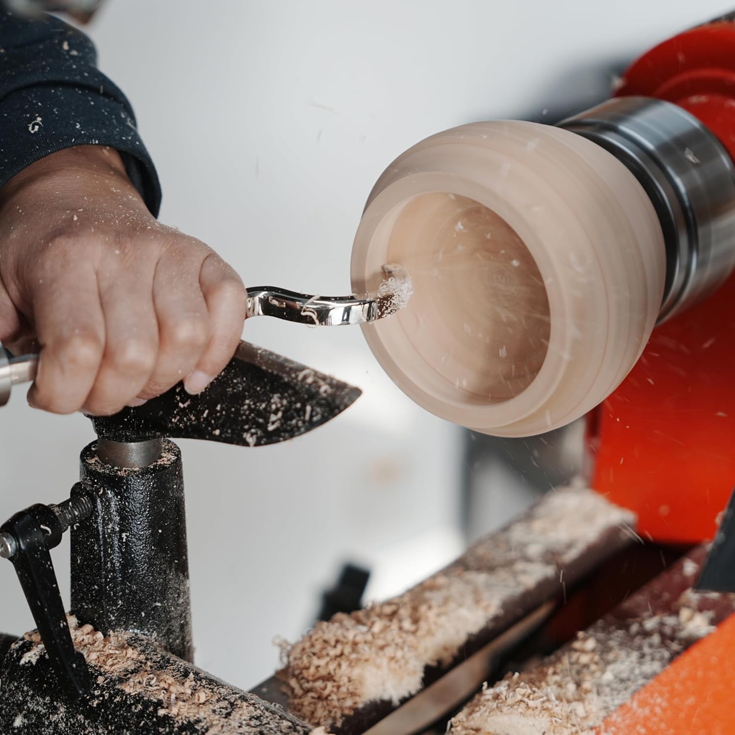 Carbide Tipped Large Curved Hollowing Tool For Woodturning.