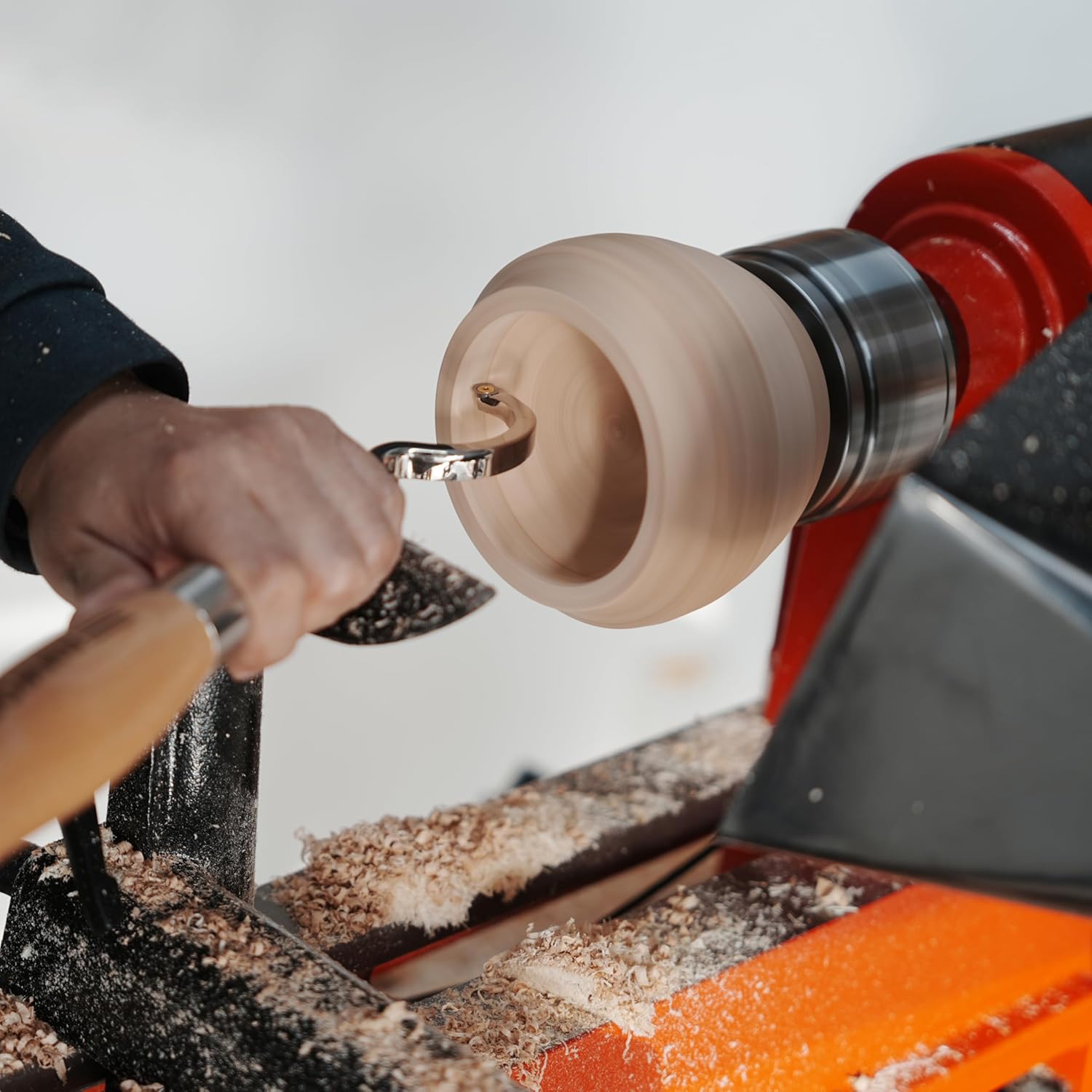 Carbide Tipped Large Curved Hollowing Tool For Woodturning.