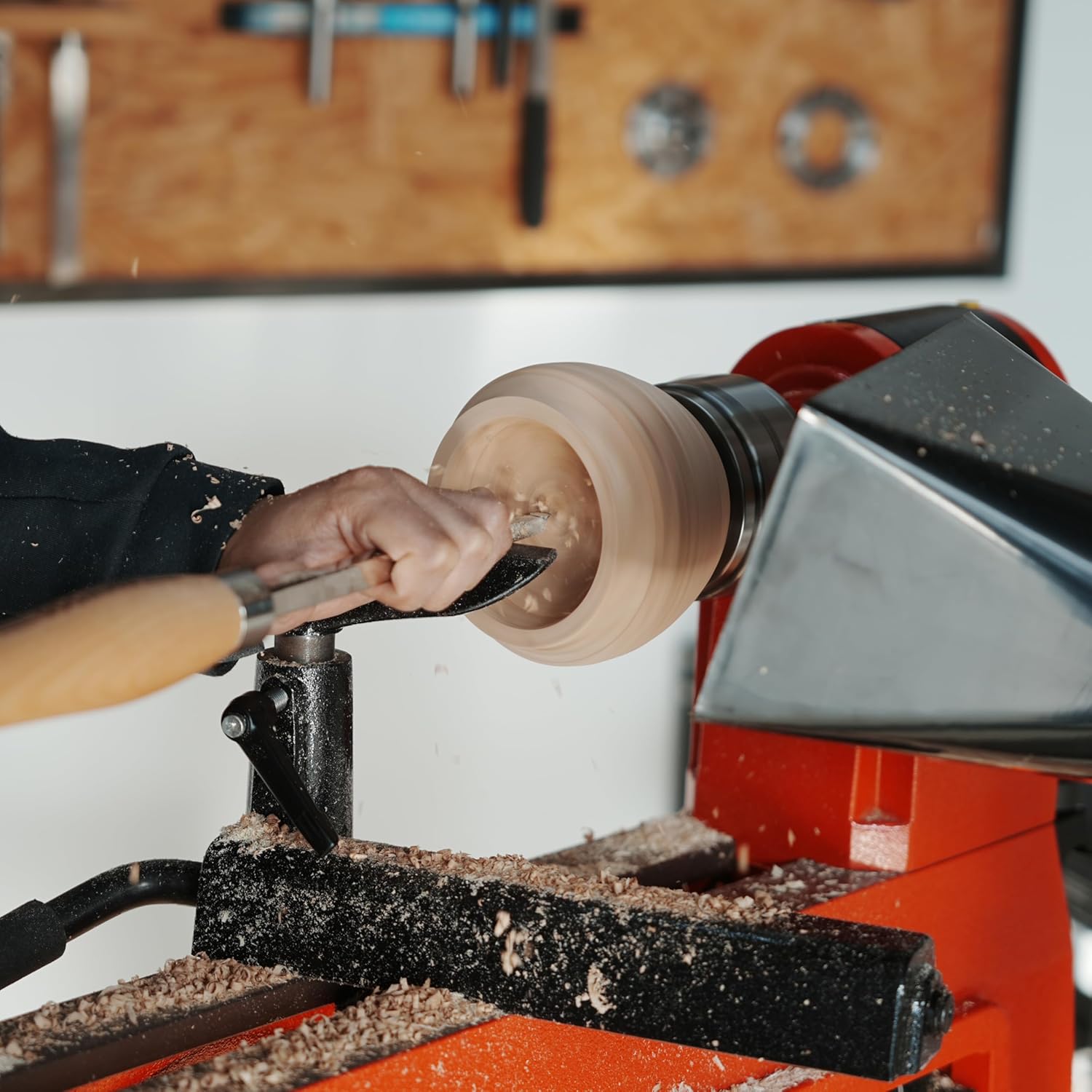 Carbide Tipped Straight Hollowing Tool For Woodturning.