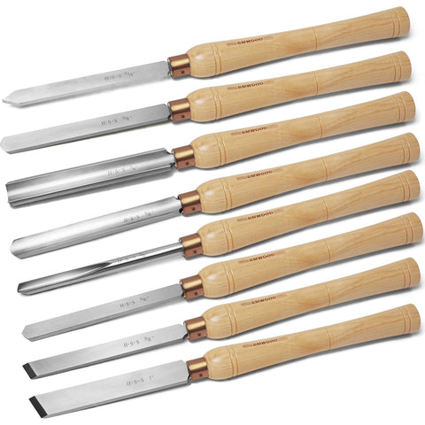 HSS8/W HSS Woodturning Chisels for Woodlathe.