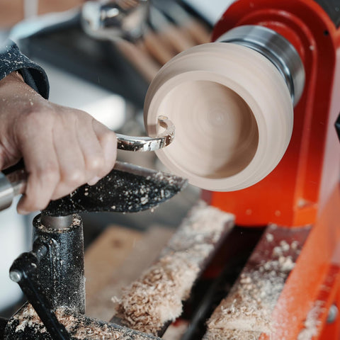 Carbide Tipped Large Curved Hollowing Tool For Woodturning.