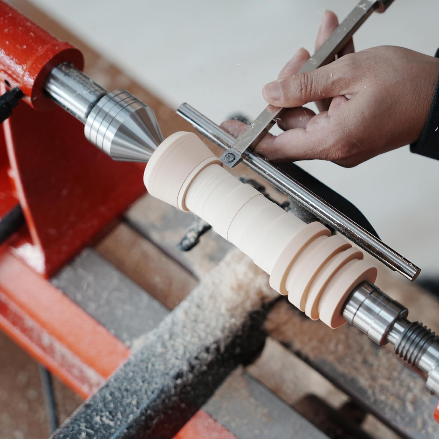 Carbide Tipped Rougher Chisel For Woodturning with Square TCT blade 11x11mm.